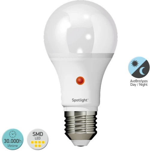 E27 A60 10WATT 4000K DAYNIGHT 5535