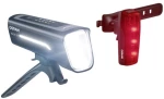 Bike Lamp LEDs BIKE RACE, light color: white/red