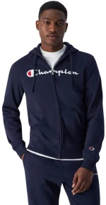 Men's Champion Full Zip Hoodie navy blue 220255 BS501 M