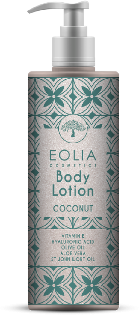 BODY LOTION ME ΥΑΛΟΥΡΟΝΙΚΟ COCONUT 250ml της Eolia Cosmetics