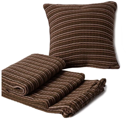 Silk Fashion ΡΙΧΤΑΡΙΑ multisquare (240cm x 260cm) καφέ