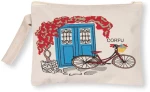 Πορτοφόλι καραβόπανο (30cm x 20cm) canvas 2 CORFU
