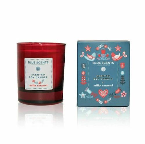 Blue Scents Soy Candle Milky Caramel 145gr