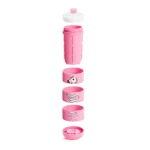 Munchkin Εκπαιδευτικό Μπιμπερό Twisty Animal 18m+ Pink 266ml