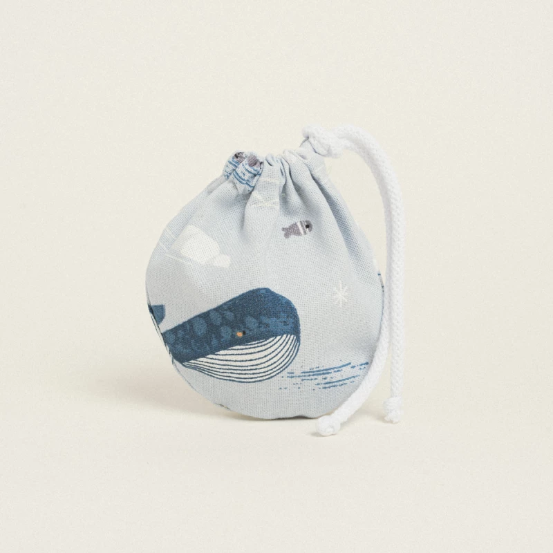 Beauty Home ΠΟΥΓΚΙ ΟΒΑΛ ΜΕ ΚΟΡΔΟΝΙ 13 x 14 cm  ΑΡΚΤΙΚΟΣ ΚΟΣΜΟΣ