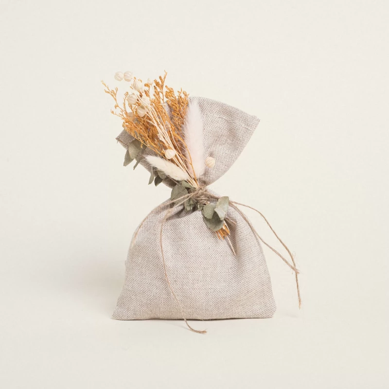 Beauty Home ΠΟΥΓΚΙ ΥΦΑΣΜΑΤΙΝΟ ΜΠΕΖ 12 x 17 cm