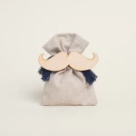 Beauty Home ΠΟΥΓΚΙ ΥΦΑΣΜΑΤΙΝΟ ΜΠΕΖ 12 x 17 cm