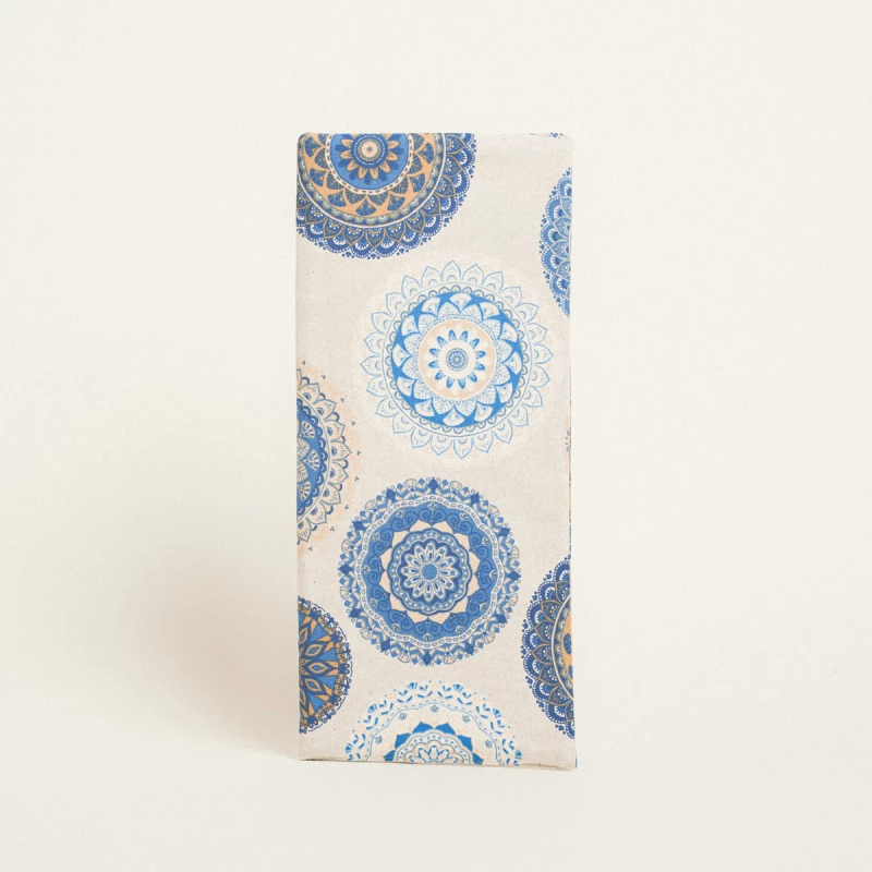 Beauty Home ΔΙΑΚΟΣΜΗΤΙΚΟ ΛΑΜΠΑΔΑΣ  ΜΠΛΕ ΜΑΝΤΑΛΑ   90 x 22 cm