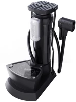 DELI τρόμπα ποδιού DL880003 με μανόμετρο, 140PSI, μαύρη