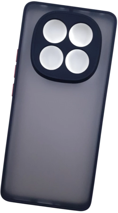 Naxius Case Rubber Frame Black XiaoMi RedMi Note 14 Pro 5G Naxius