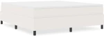 vidaXL Κρεβάτι με ελατήρια Κρεμ 180 x 200 cm Βελούδο