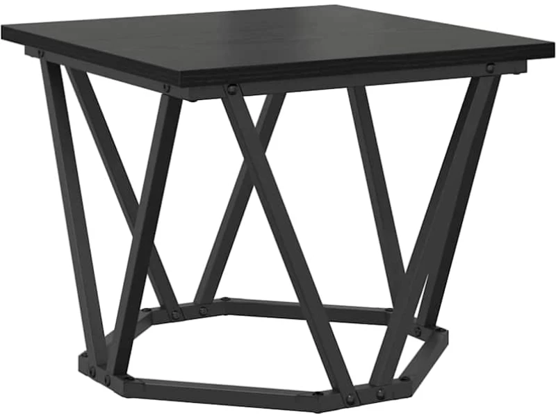 vidaXL Τραπεζάκι σαλονιού 3 pcs Μαύρη δρυς 50 x 50 x 40 cm