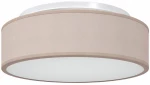 vidaXL Λάμπα Οροφής Taupe 38 x 13.5 εκ. ύφασμα