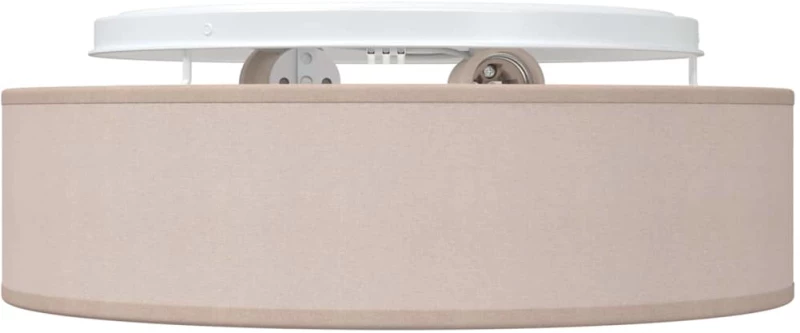 vidaXL Λάμπα Οροφής Taupe 38 x 13.5 εκ. ύφασμα