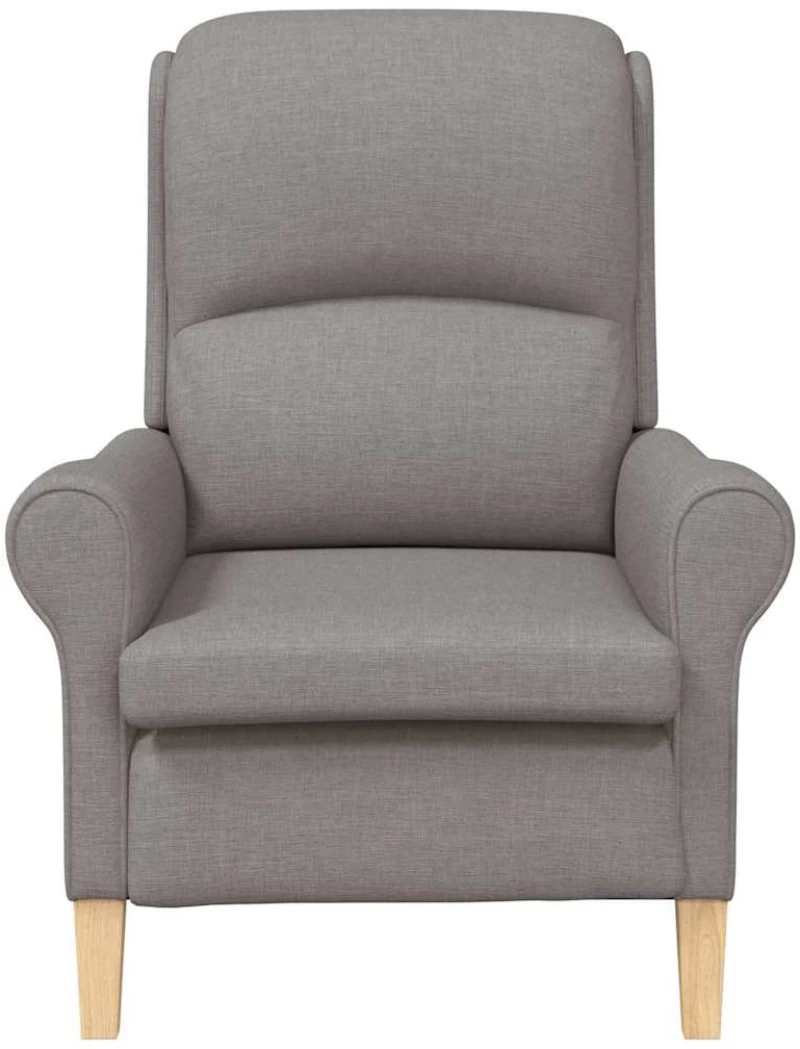 vidaXL Πολυθρόνα Taupe 76 x 94 x 102 εκ. ύφασμα