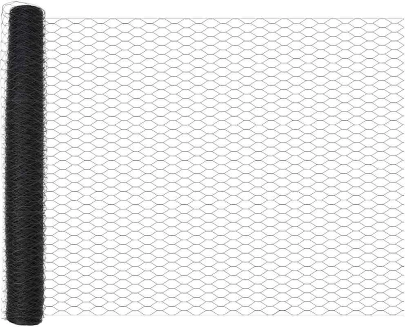 vidaXL Φράχτης με Στήλες. Γκρι 1.2 x 10 m Ατσάλι