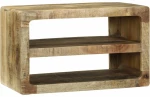 vidaXL Έπιπλο Τηλεόρασης Καφέ 60 x 32 x 36 εκ. Μασίφ ξύλο μάνγκο