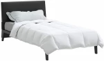 vidaXL Κουβέρτια & Κουβέρτες Λευκό 135 x 200 cm Πούπουλο