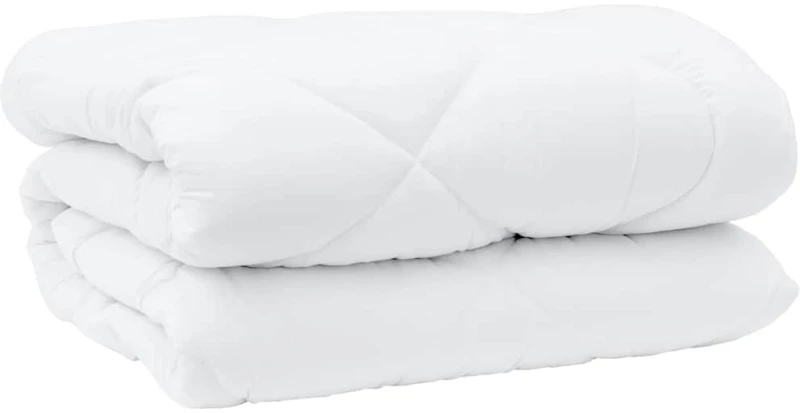 vidaXL Χειμερινό Παπλωματοθήκη 3 pcs Λευκό 200 x 200 cm Μικροΐνες