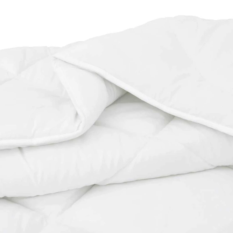 vidaXL Χειμερινό Παπλωματοθήκη 3 pcs Λευκό 200 x 200 cm Μικροΐνες