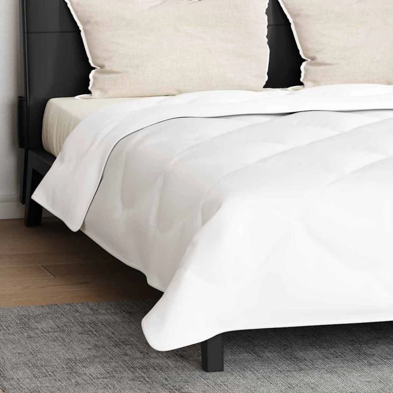 vidaXL Πάπλωμα Άλλο με μαξιλάρι 3 pcs Λευκό 240 x 200 cm Μικροΐνες