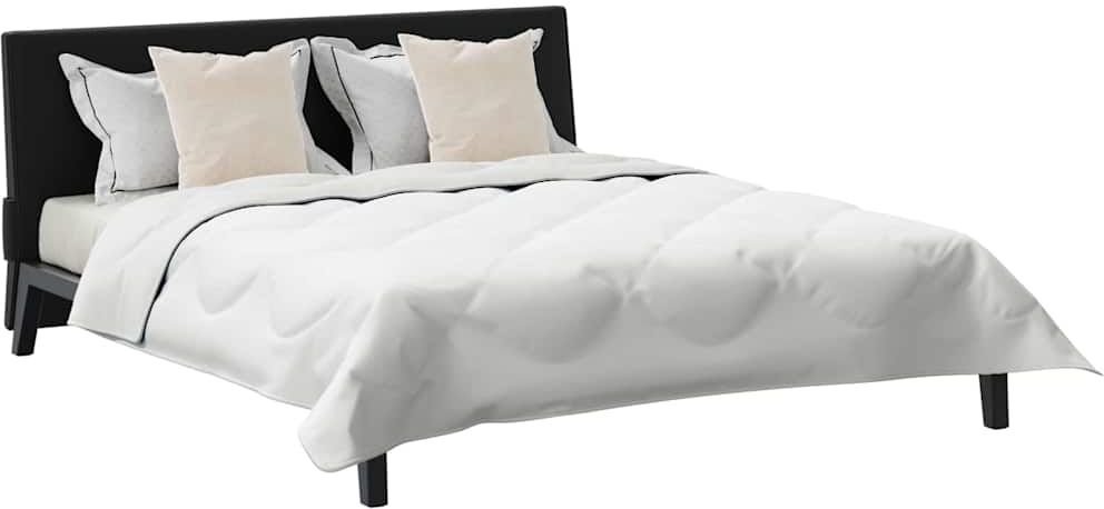 vidaXL Πάπλωμα με Μαξιλάρια Άλλο 3 pcs Λευκό 240 x 260 εκ. Μικροΐνες