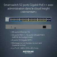 Διακόπτης Netgear GS752TXUP-300EUS