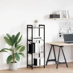 vidaXL Βιβλιοθήκη Γκρι sonoma 40 x 30 x 118 εκ Επεξεργασμένο ξύλο