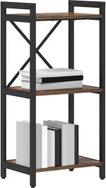vidaXL Βιβλιοθήκη Καπνιστή δρυς 40 x 30 x 83 εκ Επεξεργασμένο ξύλο