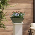 vidaXL Γλάστρα Κήπου 5 pcs Λαδί 35 x 35 x 15 εκ. Ατσάλι
