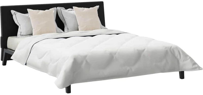vidaXL Χειμερινό Παπλωματοθήκη 3 pcs Λευκό 240 x 220 cm Μικροΐνες