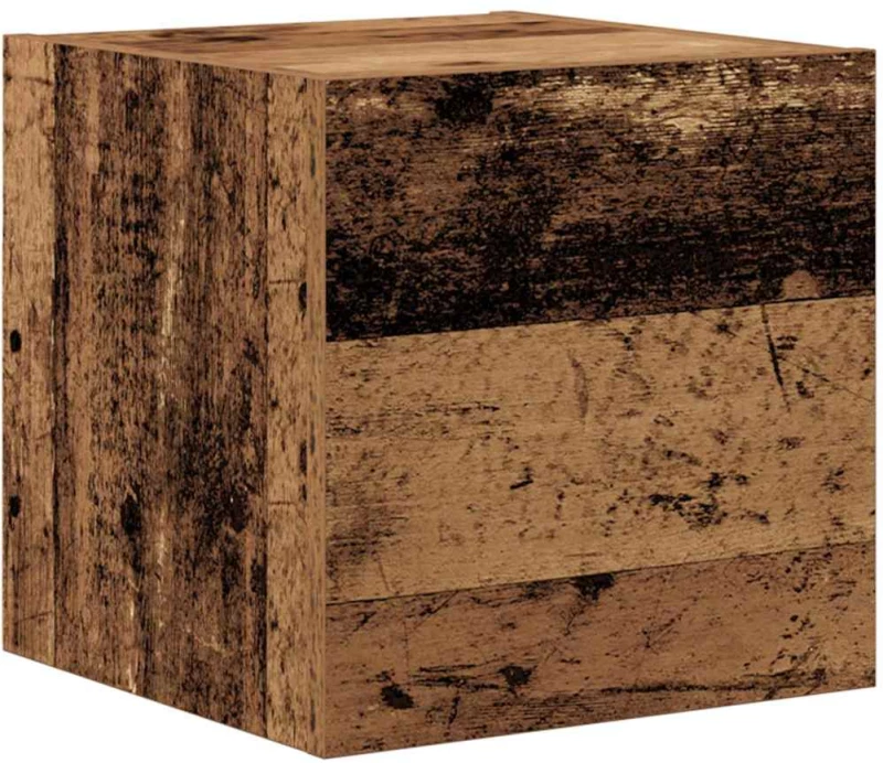 vidaXL Σετ επίπλου τηλεόρασης 8 pcs Παλαιό ξύλο 60 x 30 x 30 cm