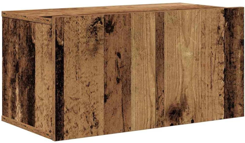 vidaXL Σετ επίπλου τηλεόρασης 8 pcs Παλαιό ξύλο 60 x 30 x 30 cm