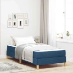 vidaXL Κρεβάτι με ελατήρια Μπλε και Καφέ 80 x 200 cm