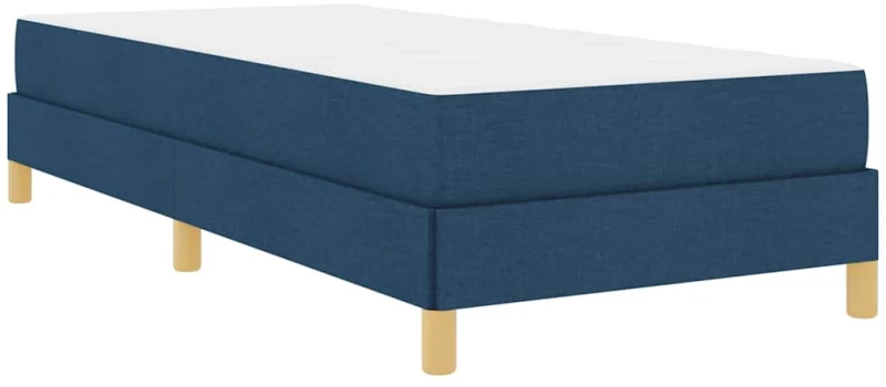 vidaXL Κρεβάτι με ελατήρια Μπλε και Καφέ 80 x 200 cm