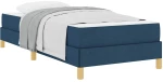 vidaXL Κρεβάτι με ελατήρια Μπλε και Καφέ 90 x 200 cm