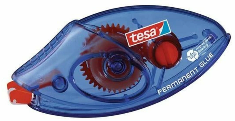 Κόλλα TESA 59090-00005-03 Μπλε Διαφανές Άχρωμο Πλαστική ύλη Γόμα