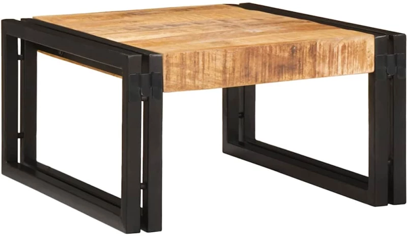 vidaXL Ράφι μπάνιου 40 x 50 x 23 εκ Μασίφ ξύλο μάνγκο και σίδερο