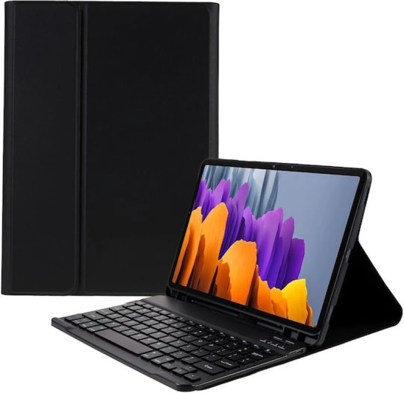 Θήκη Tablet με Πληκτρολόγιο Μαύρο Samsung Tab S8, Samsung Tab S7