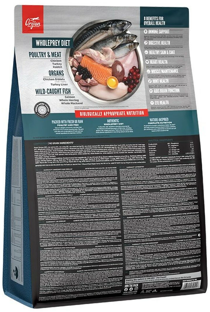 Γατοτροφή Orijen Κοτόπουλο Salmon 1,8 kg