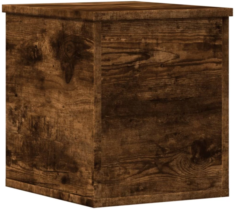 vidaXL Κουτί Αποθήκευσης Καπνιστή Δρυς 30x35x35 εκ. Επεξεργασμένο Ξύλο