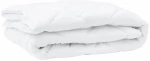 vidaXL Παπλωμα με Μαξιλάρια Argyle 3 pcs Λευκό 200 x 200 cm Μικροΐνες