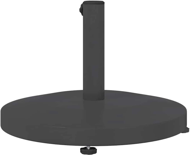 vidaXL Εξωτερική βάση ομπρέλας Σκούρο γκρι 48 x 48 x 32 εκ.