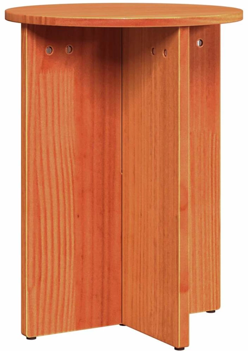 vidaXL Τραπεζάκι σαλονιού 2 pcs Καφέ κεριού 41.5 x 41.5 x 41 εκ