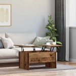 vidaXL Τραπεζάκι σαλονιού Παλαιό ξύλο 80 x 50,5 x 42,5 εκ