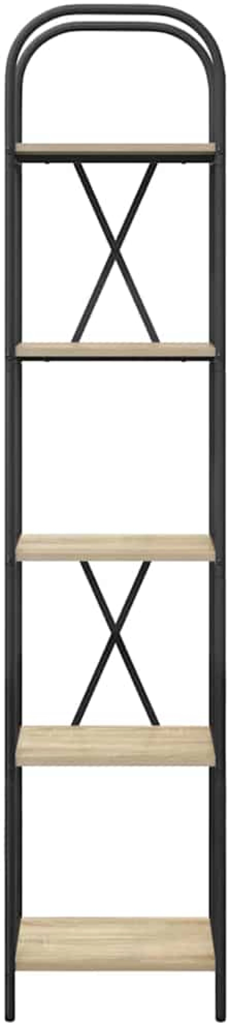 vidaXL Ράφι Βιβλίων Sonoma Δρυς 40 x 30 x 183 εκ Επεξεργασμένο ξύλο