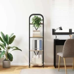 vidaXL Ράφι Βιβλίων Sonoma Δρυς 40 x 30 x 146 εκ Επεξεργασμένο ξύλο