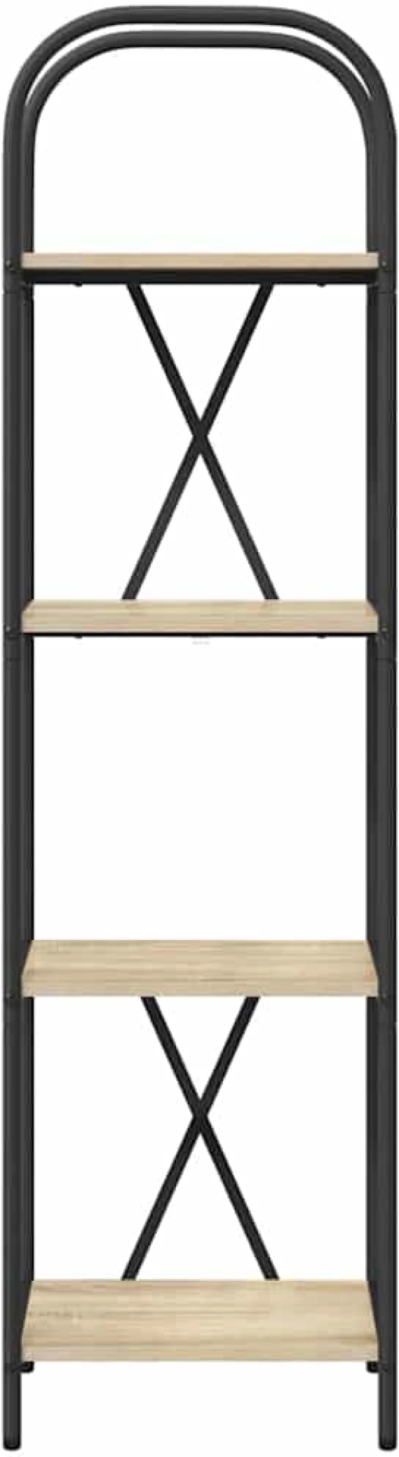 vidaXL Ράφι Βιβλίων Sonoma Δρυς 40 x 30 x 146 εκ Επεξεργασμένο ξύλο