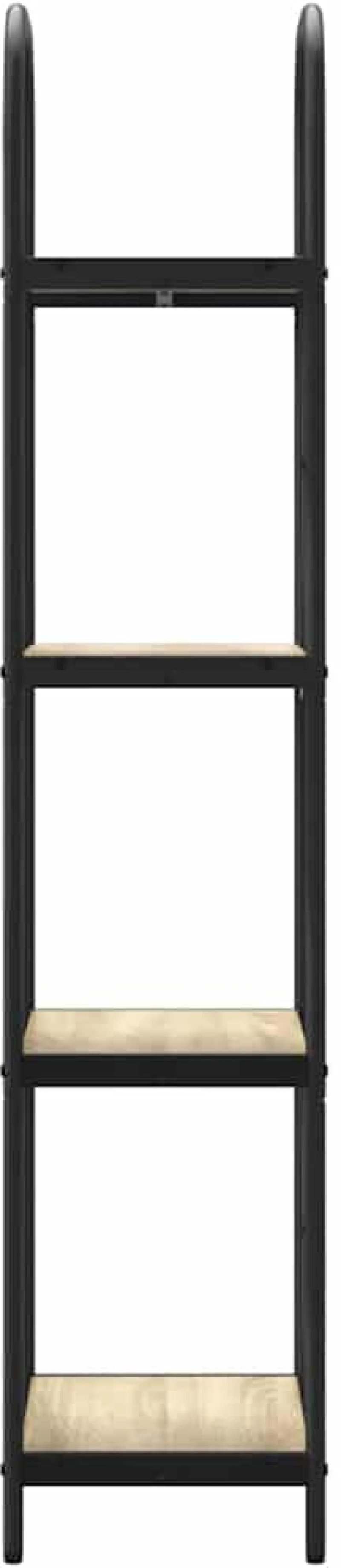 vidaXL Ράφι Βιβλίων Sonoma Δρυς 40 x 30 x 146 εκ Επεξεργασμένο ξύλο