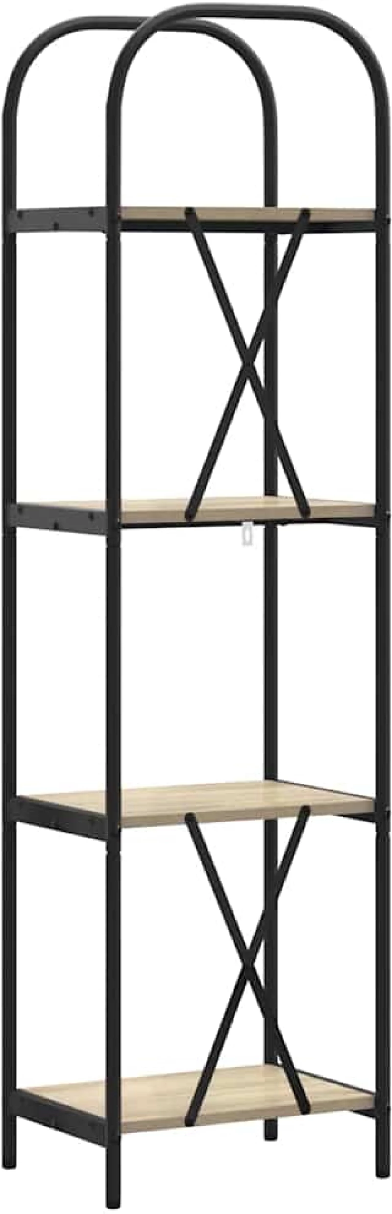vidaXL Ράφι Βιβλίων Sonoma Δρυς 40 x 30 x 146 εκ Επεξεργασμένο ξύλο